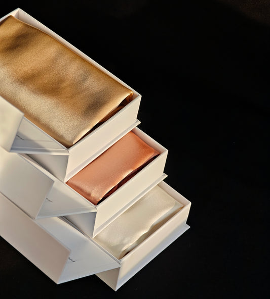 Mulberry šilko pagalvės užvalkalas 50x70, Gold rose