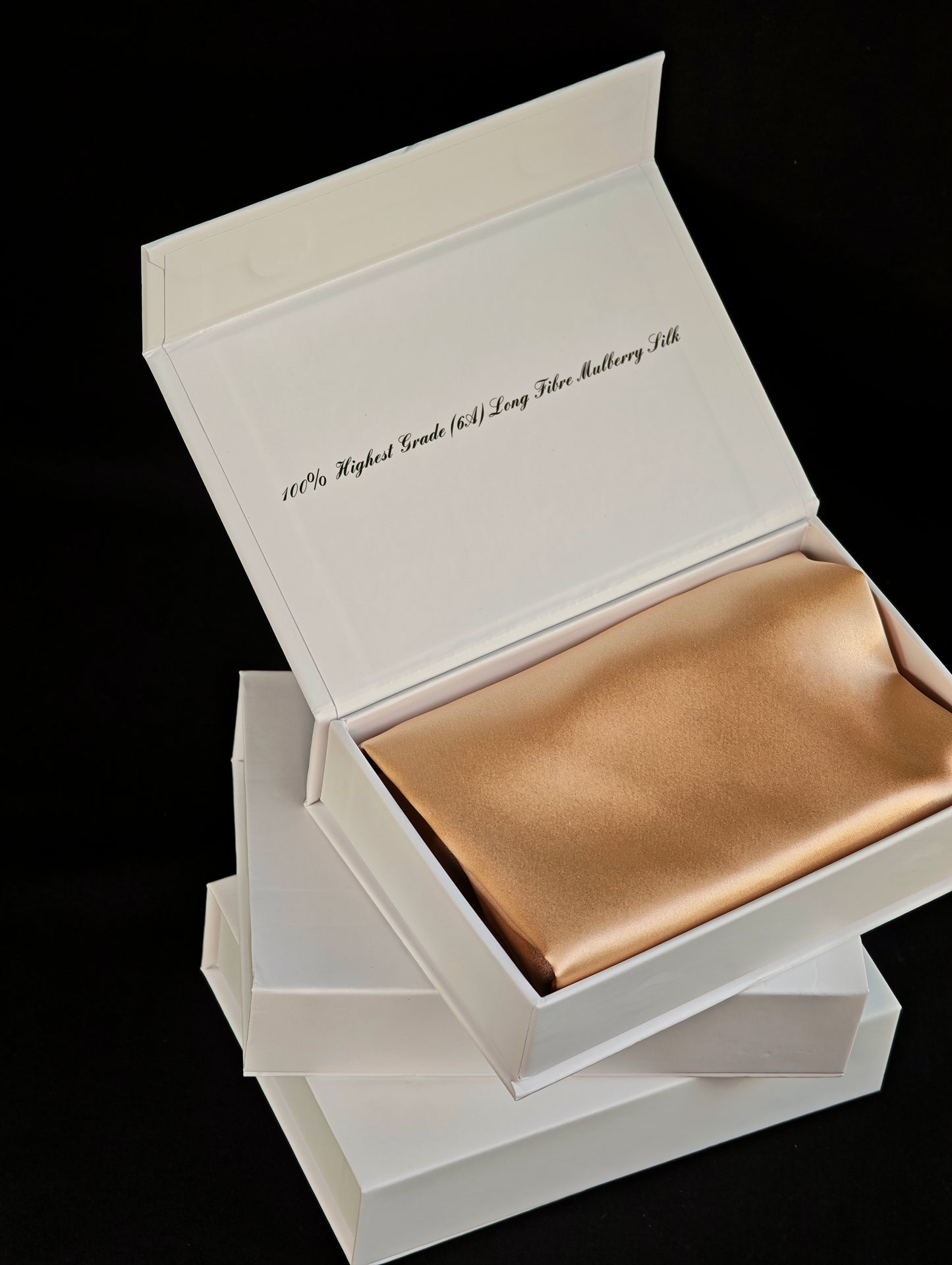 Mulberry šilko pagalvės užvalkalas, 50x70. Champagne