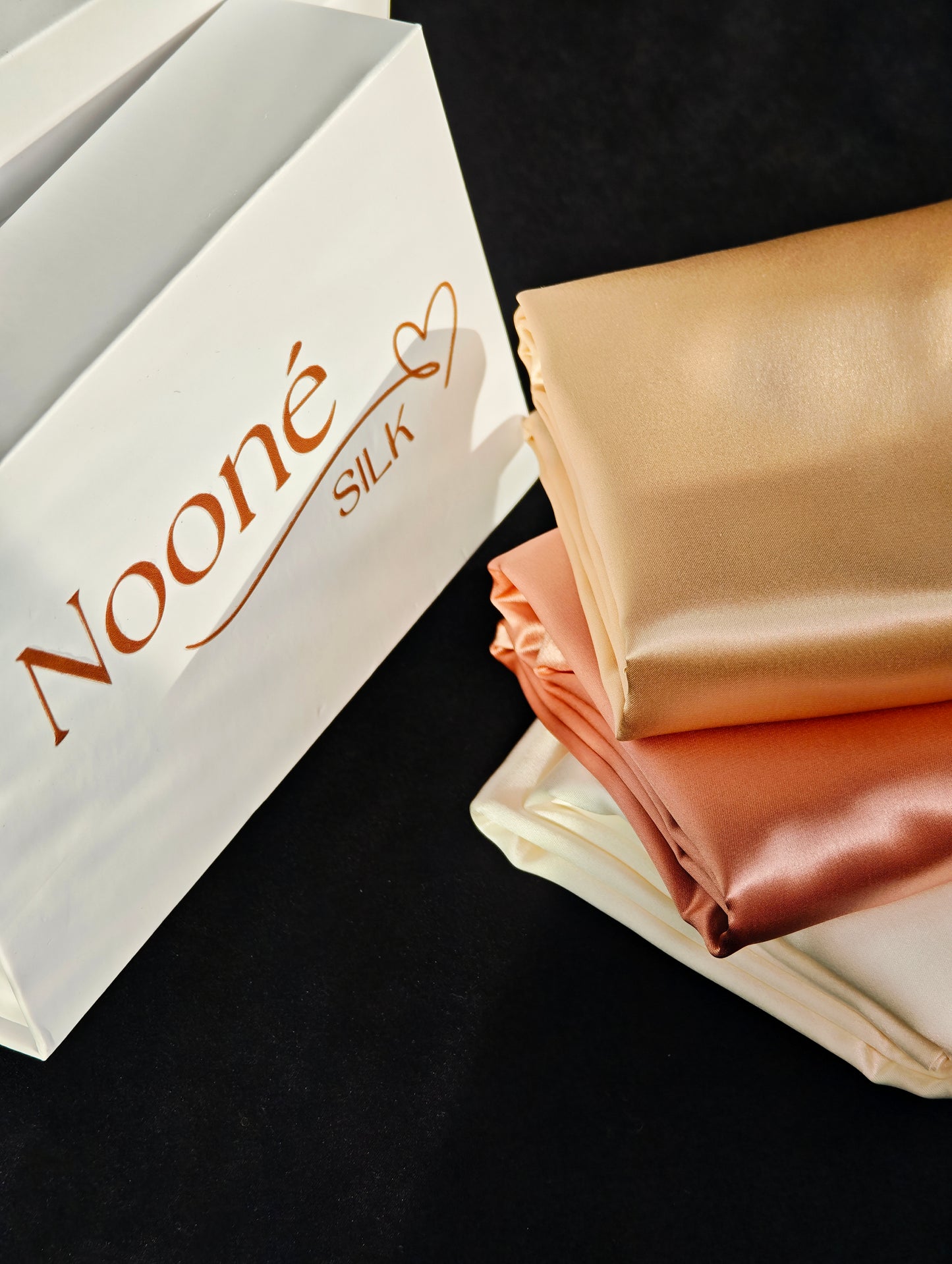 Mulberry šilko pagalvės užvalkalas, 50x70. Champagne