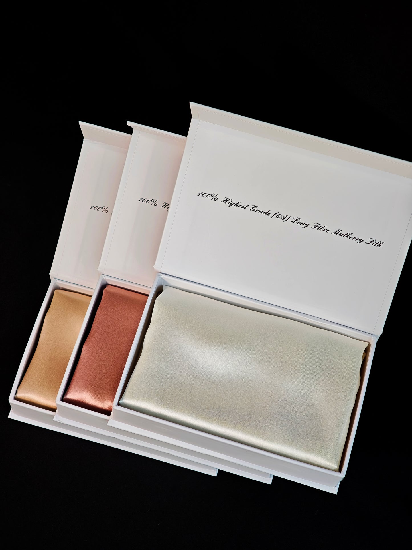 Mulberry šilko pagalvės užvalkalas, 50x70. White