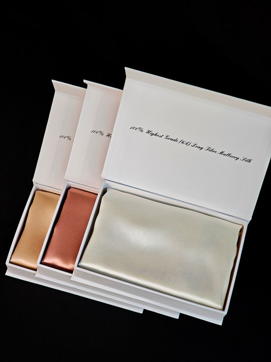 Mulberry šilko pagalvės užvalkalas, 50x70. White